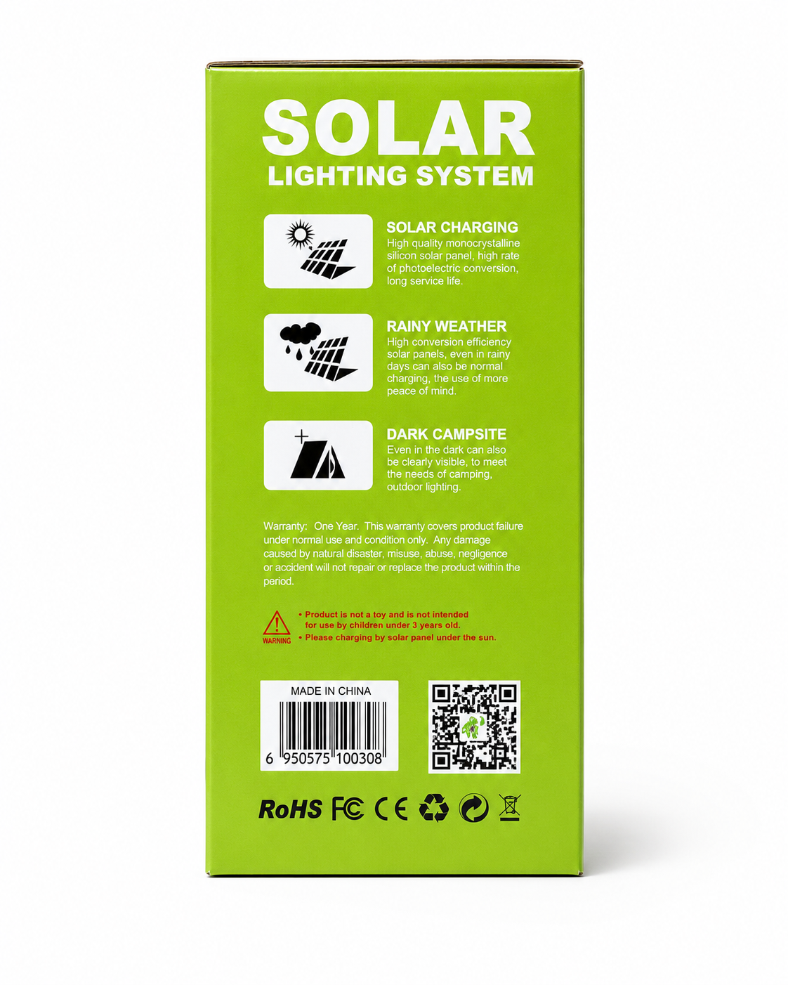 Sistem Solar de Iluminat GDPLUS GDP-30, 3 Becuri LED, Panou Solar, USB, 5000mAh