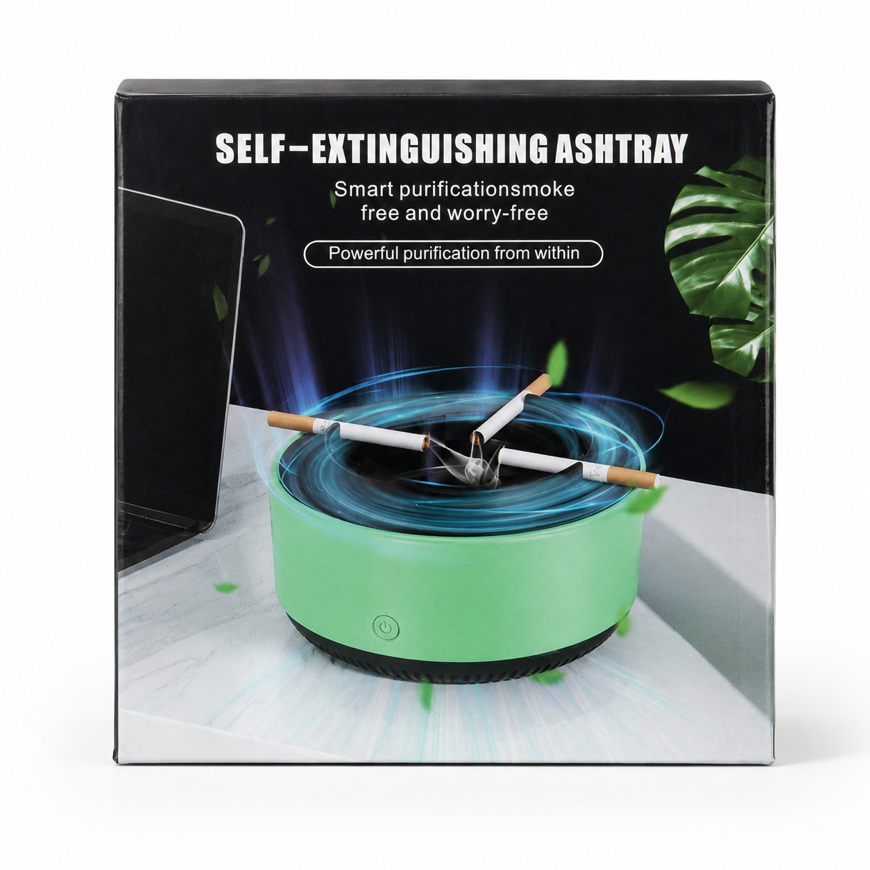 Scrumieră electrică anti-fum AS-08